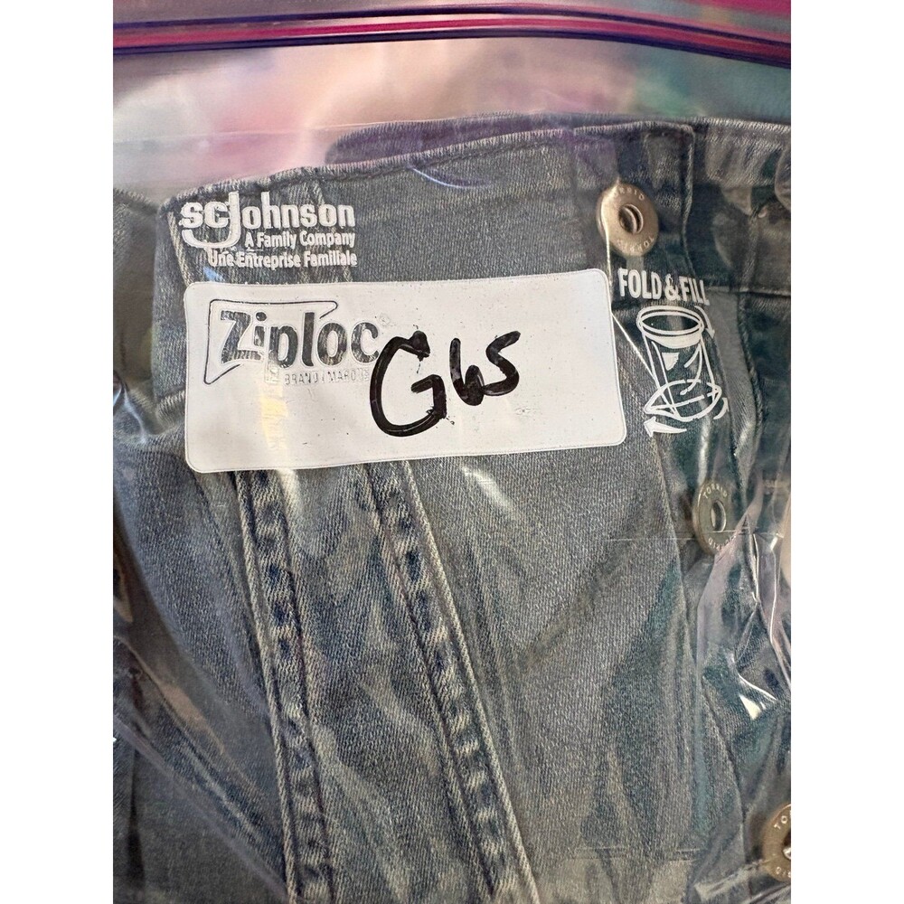 Torrid size 1 crop Jean jacket y2k - Picture 5 of 5